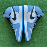 Jordan University Blue Black 1s Size 6.5Y