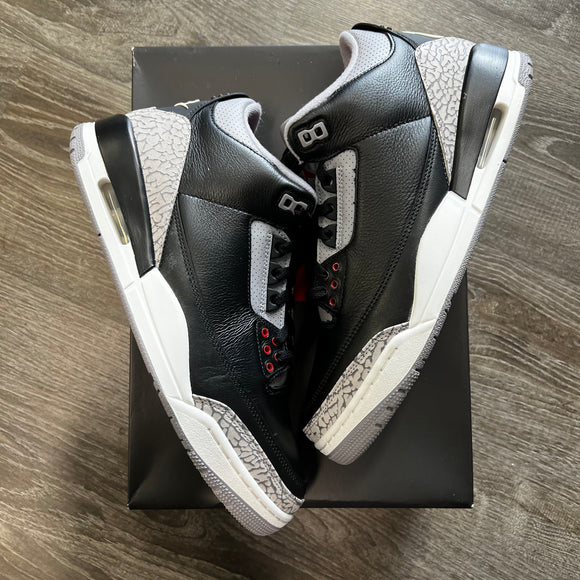 Jordan Black Cement 3s Size 11