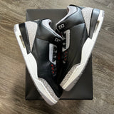 Jordan Black Cement 3s Size 11