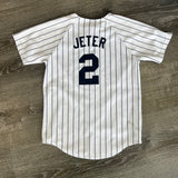 Vintage Derek Jeter Jersey Size Youth L