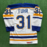 Vintage Buffalo Sabres Grant Fuhr Jersey Size L