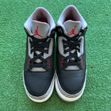 Jordan Black Cement 3s Size 6.5Y
