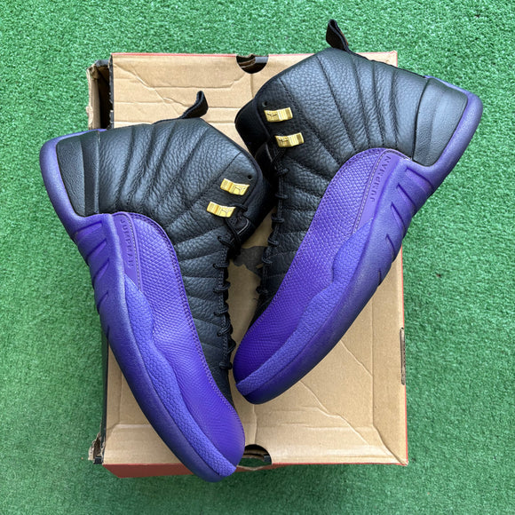 Jordan Field Purple 12s Size 10.5