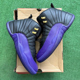 Jordan Field Purple 12s Size 10.5