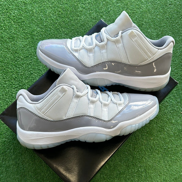 Jordan Cement Grey Low 11s Size 11