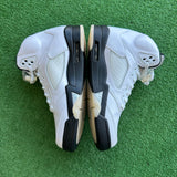Jordan Reverse Metallic 5s Size 9