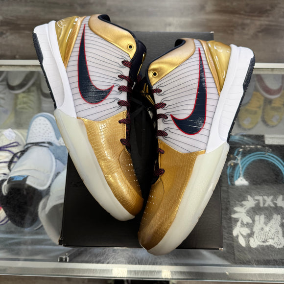Nike Kobe Gold Medal Protro 4s Size 12