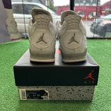 Jordan White Oreo 4s Size 7Y