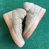 Nike Wheat Air Force 1 Highs Size 7Y