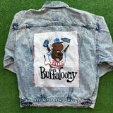 Vintage Buffalo Bills Levi Jean Jacket Size L