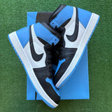 Jordan UNC Toe 1s Size 9.5