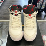 Jordan White Cement 5s Size 5.5Y