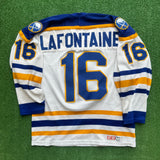 Vintage Buffalo Sabres Pat LaFontaine Jersey Size S