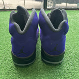 Jordan Alternate Grape 5s Size 12