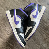 Jordan Dark Iris Mid 1s Size 9.5
