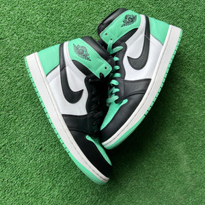 Jordan Green Glow 1s Size 10