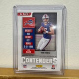Buffalo Bills Josh Allen Jersey Patch Card