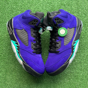 Jordan Alternate Grape 5s Size 12