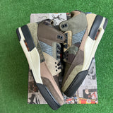 Jordan Patchwork Camo 3s Size 10.5