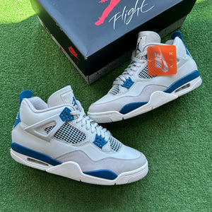 Jordan Military Blue 4s Size 11.5