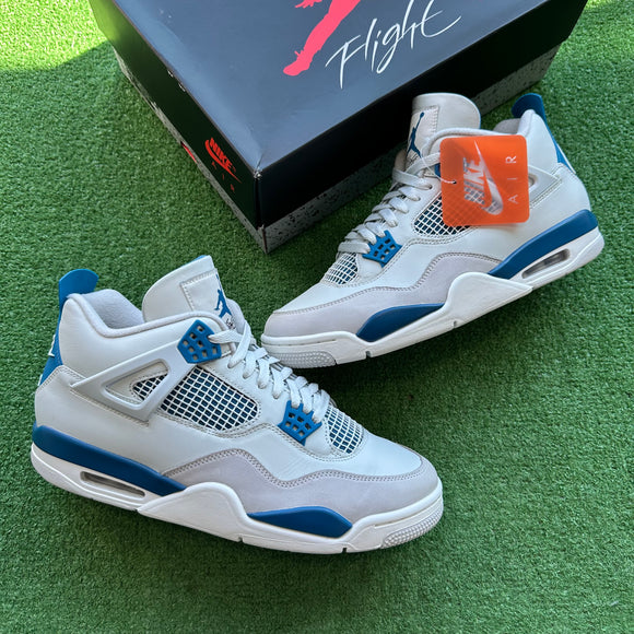 Jordan Military Blue 4s Size 11.5