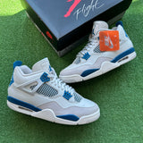 Jordan Military Blue 4s Size 11.5