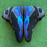 Jordan Aqua 8s Size 10