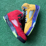 Jordan What The 5s Size 5Y