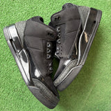 Jordan Black Cat 3s Size 8