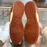 Nike Red Sepia Low Dunks Size 11