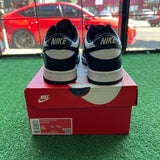 Nike Black White Low Dunk Size 6Y