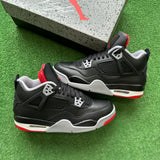 Jordan Reimagined Bred 4s Size 6.5Y
