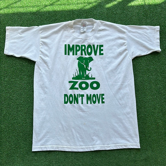 Vintage Buffalo Zoo Tee Size L