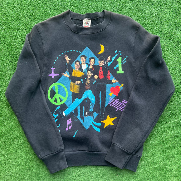 Vintage New Kids On The Block Crewneck Size S