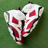 Jordan Carmine 6s Size 11.5