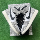 Jordan White Cement 1s Size 6Y