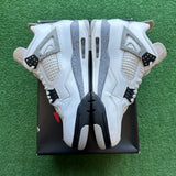 Jordan White Cement 4s Size 9