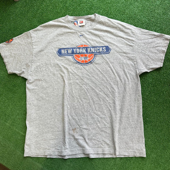Vintage New York Knicks Nike Tee Size XL