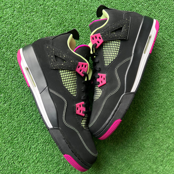Jordan Fuchsia 4s. Size 9.5. $70.