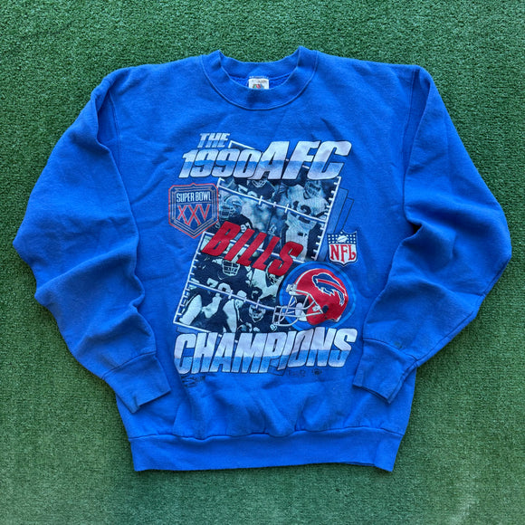 Vintage Buffalo Bills Crewneck L