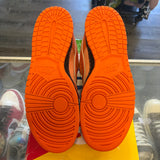 Nike Orange Lobster SB Low Dunks Size 10