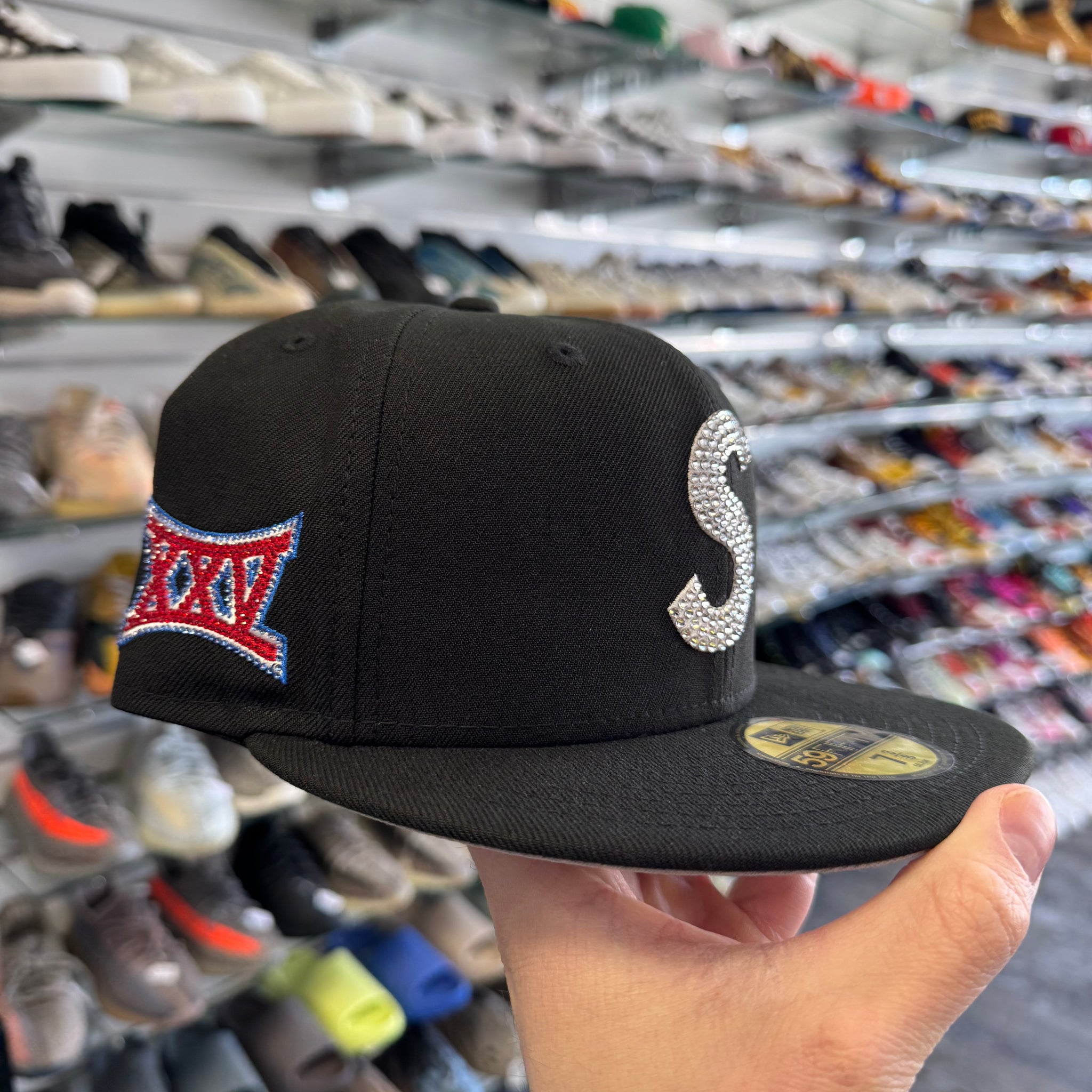 Supreme New Era Swarovski Fitted Hat Size 7 3/8 – My Cuzin Vintage