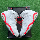 Jordan White Infrared 6s Size 11.5