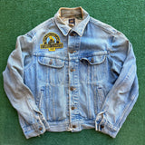 Vintage Lee Jean Biker Jacket Size 40R