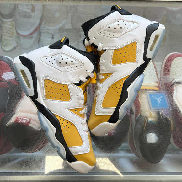 Jordan Yellow Ochre 6s Size 6Y