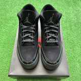 Jordan Black Cat 3s Size 13
