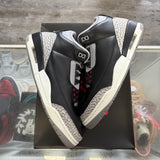 Jordan Black Cement 3s Size 10.5