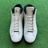 Jordan Lucky Green 13s Size 10