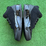 Jordan Black Cat 3s Size 10.5