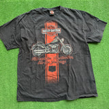 Vintage Harley Davidson Indywest Tee Size XL